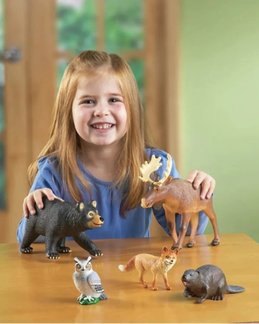 Learning Resources Jumbo Forest Animals Obří lesní zvířátka pro bezpečné poznávání přírody 1